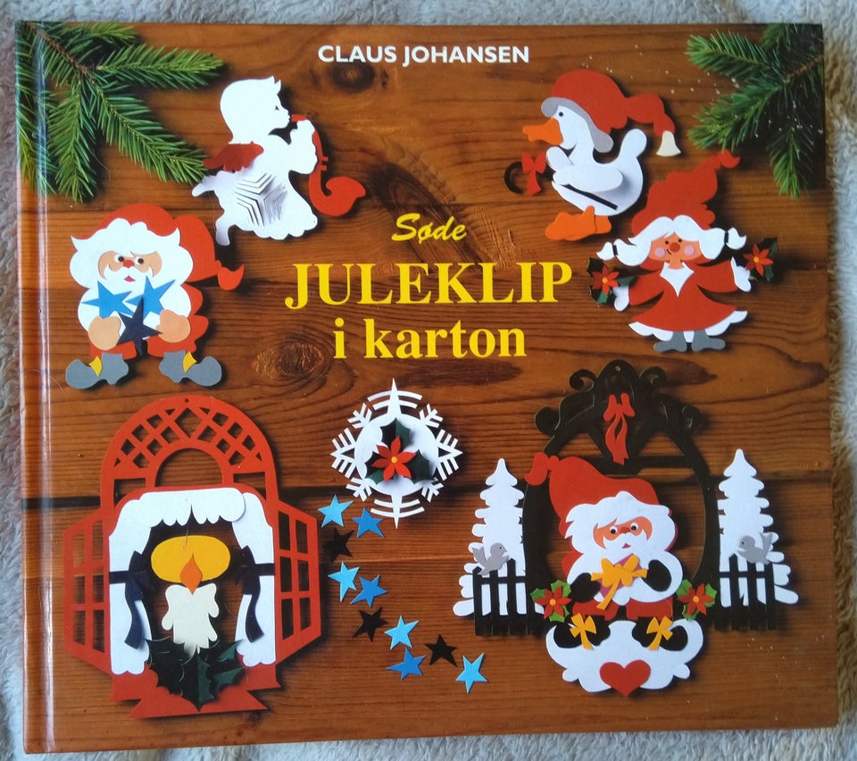 Søde Juleklip i karton, Claus