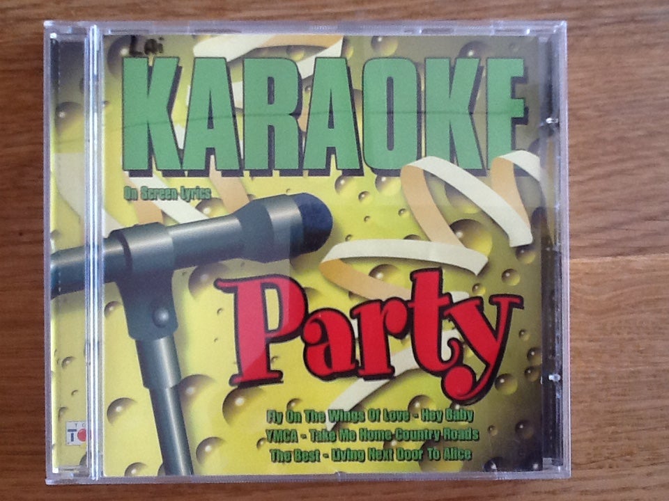 Karaoke CD: Karaoke Party, pop