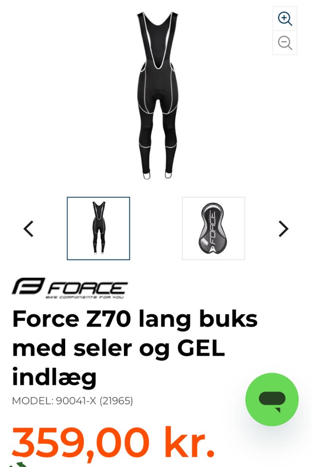 Cykeltøj, Force Z70, vinter