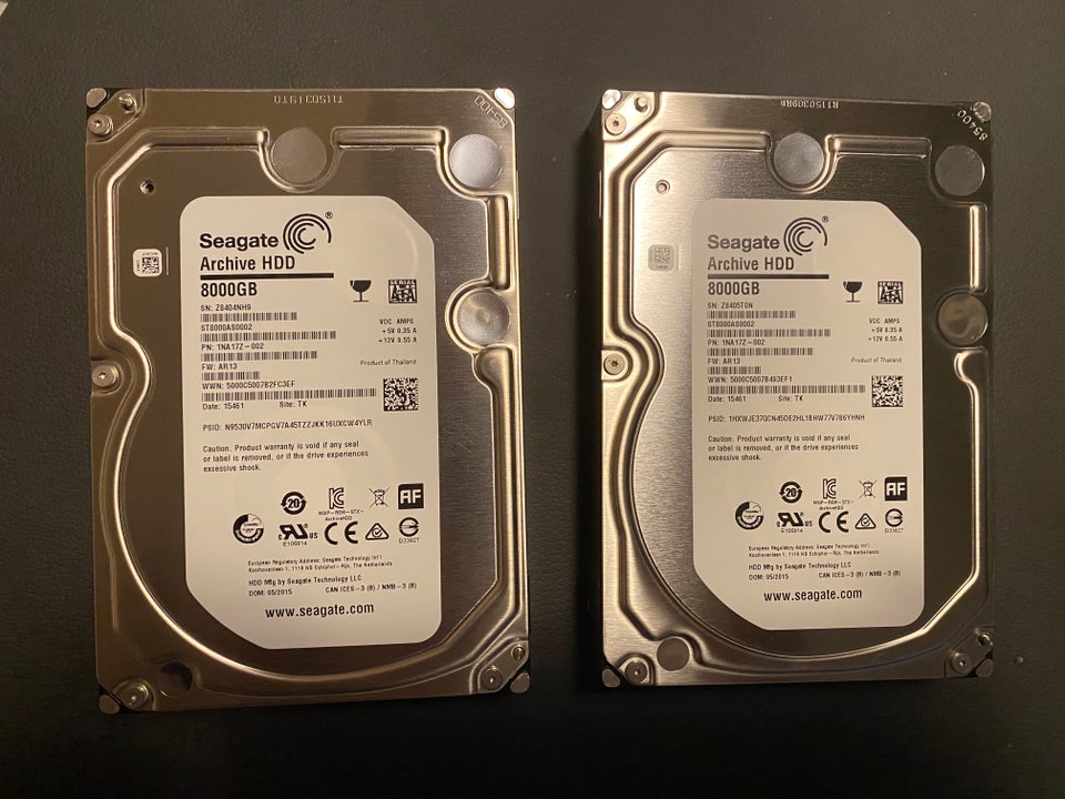 Seagate, 8000 GB, Perfekt