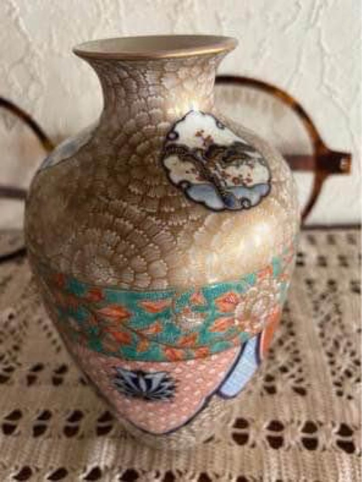 Porcelæn Vase Orientalsk