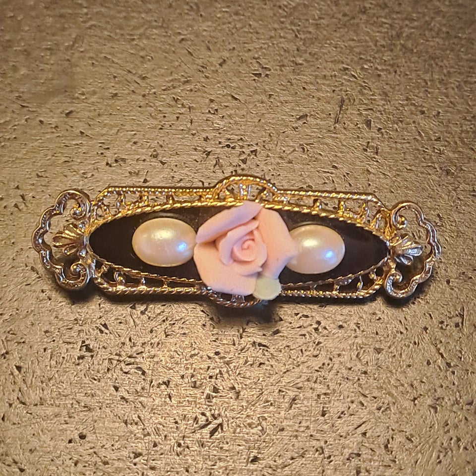 Broche forgyldt Vintage 30s