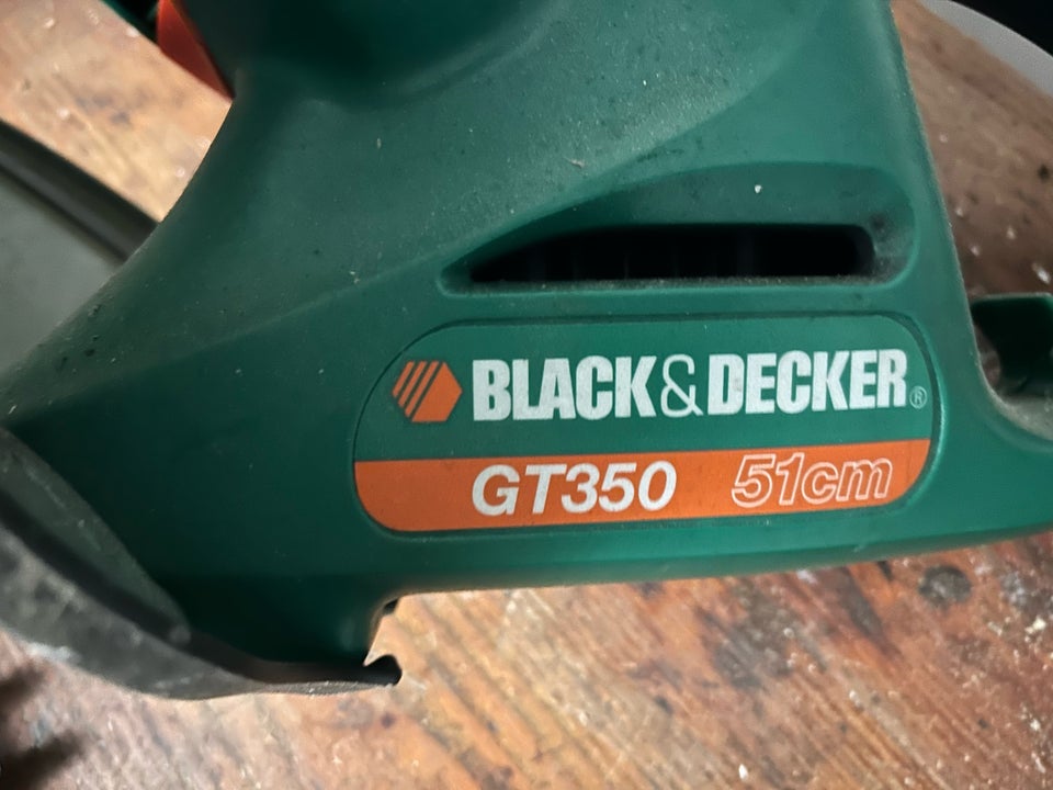 Black  Decker hækkeklipper, Black