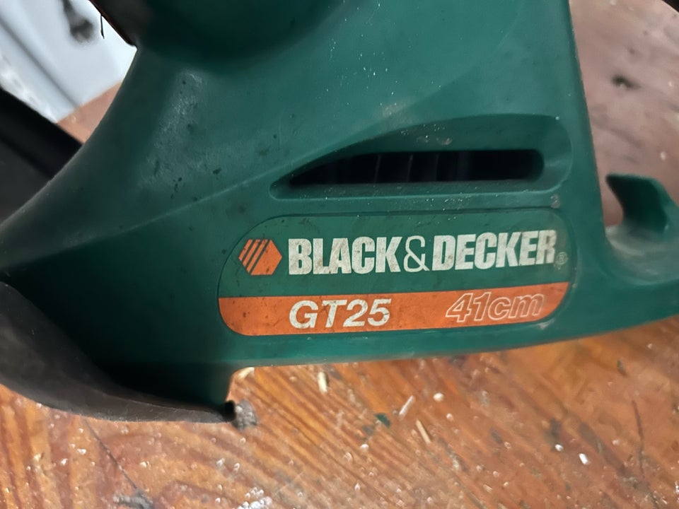 Black  Decker hækkeklipper, Black