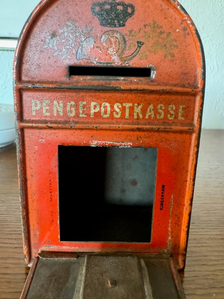 Sparebøsse, Postkasse