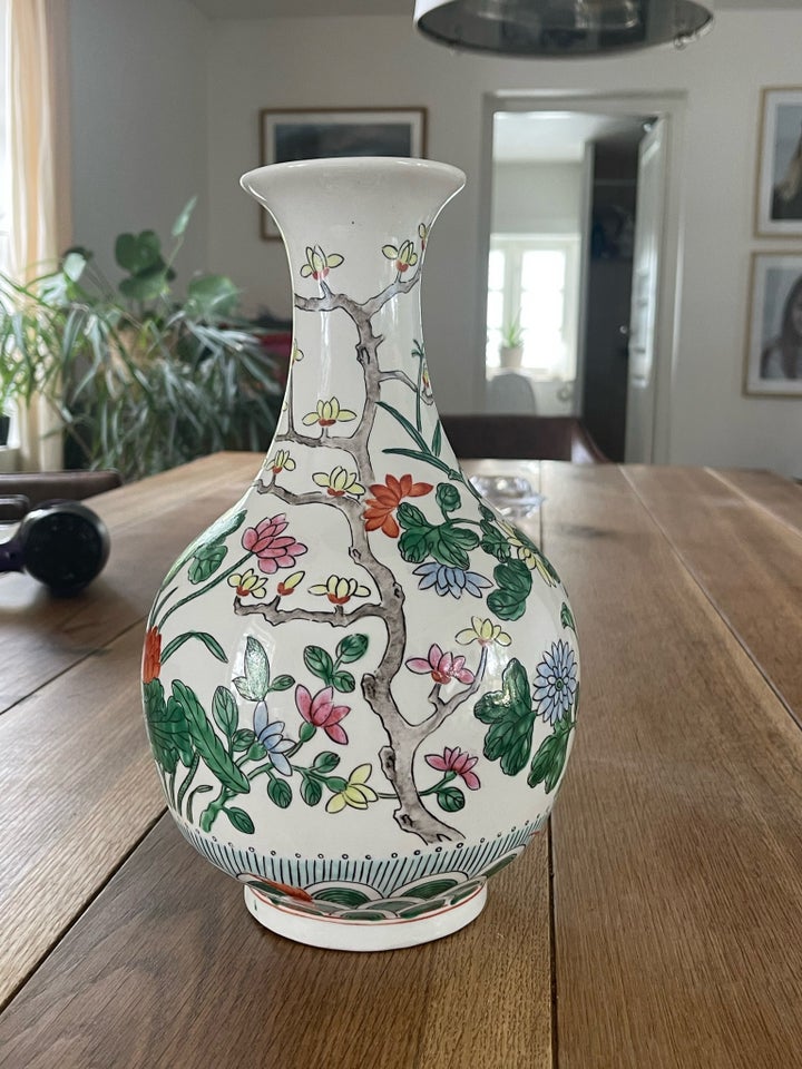 Porcelæn Vase  famille rose vase