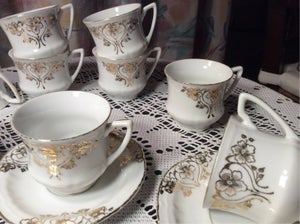 Porcelæn Kaffekopper Ukendt