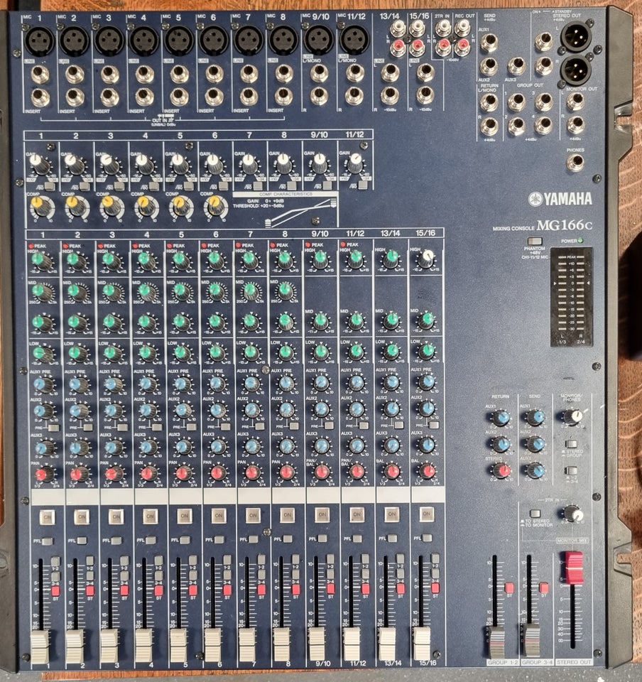 Yamaha MG166C Mixer Yamaha MG166C