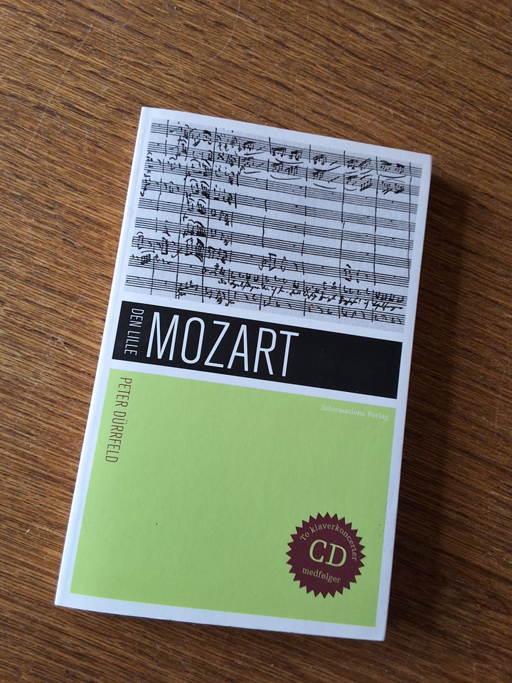 Den lille MOZART - med CD Peter Dürrfeld emne: