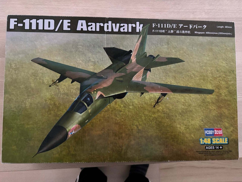 Byggesæt HobbyBoss F-111D/E