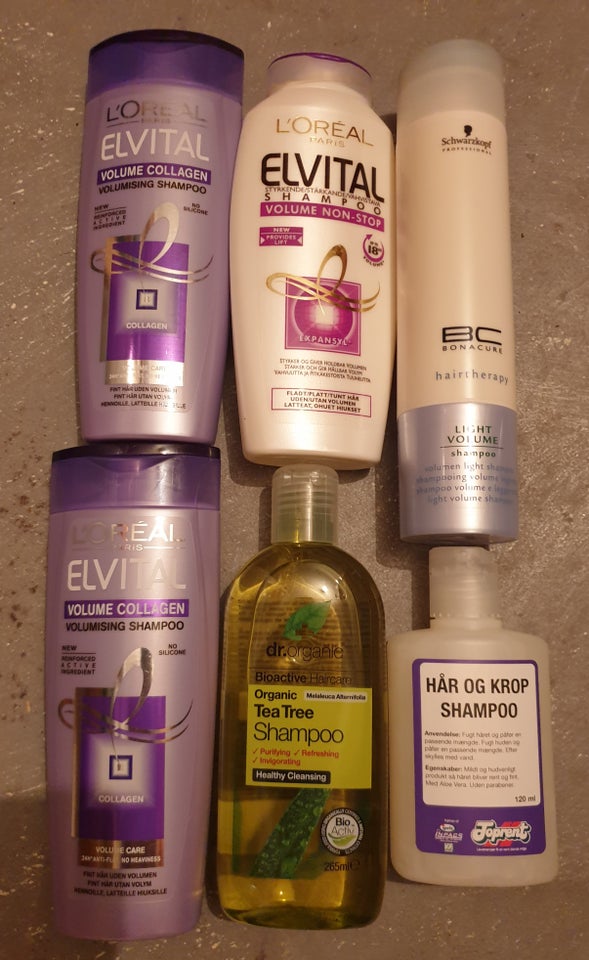 Andet, shampoo div.