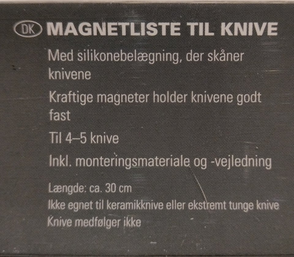 Magnet knivholder ERNESTO