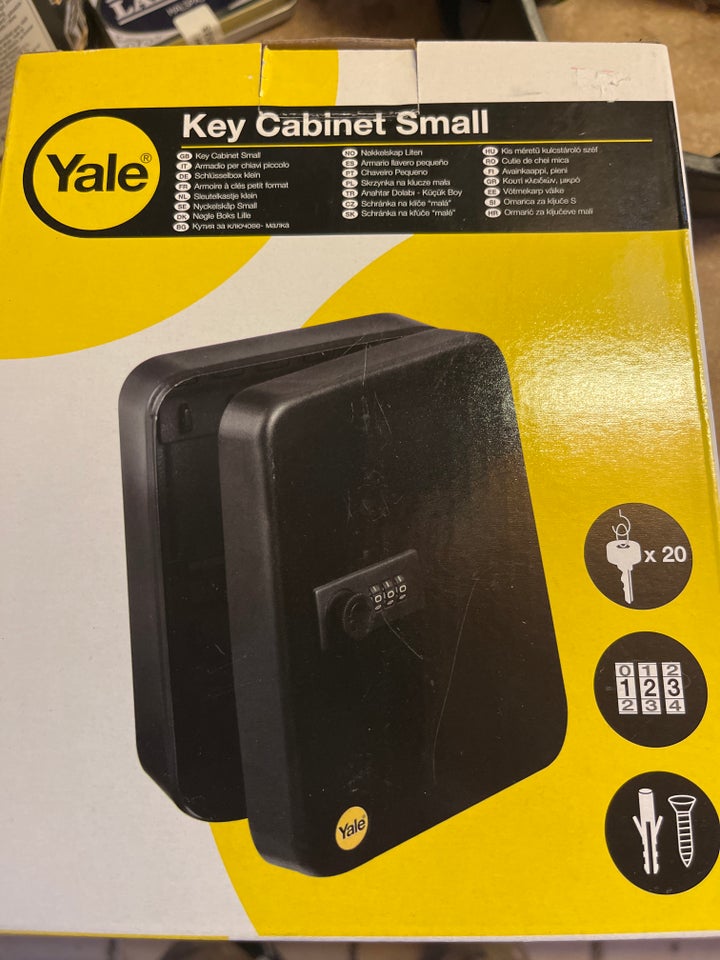 Nøgle boks Yale