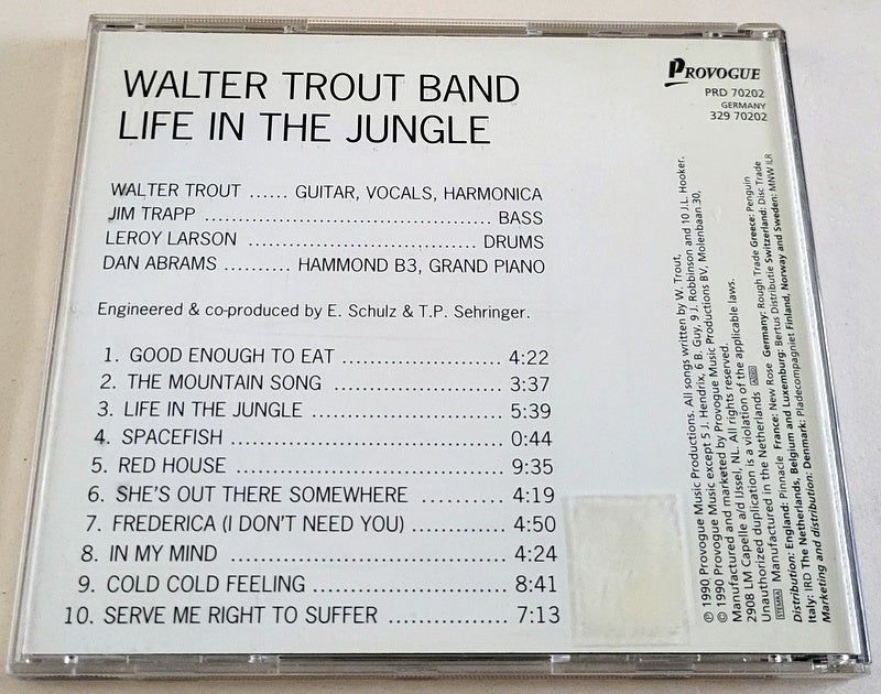 Walter Trout Band: Life in the