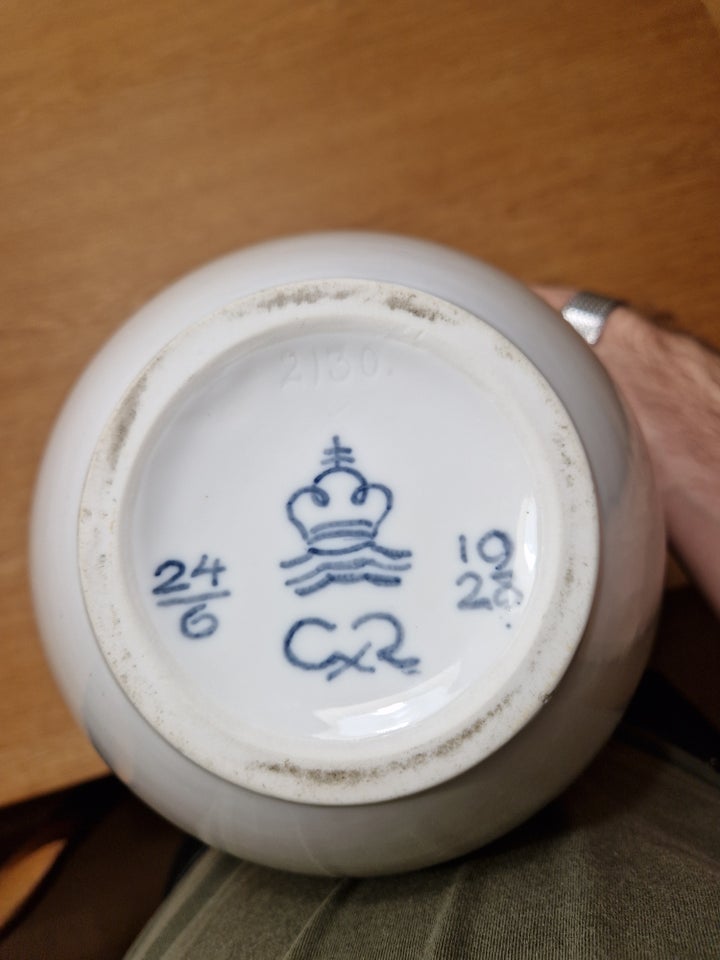 Porcelæn, Vase, Den kongelige