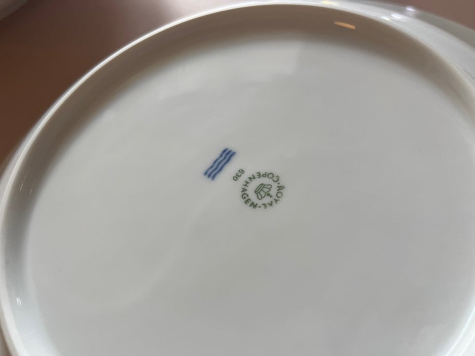 Porcelæn, Dyb tallerken, Royal