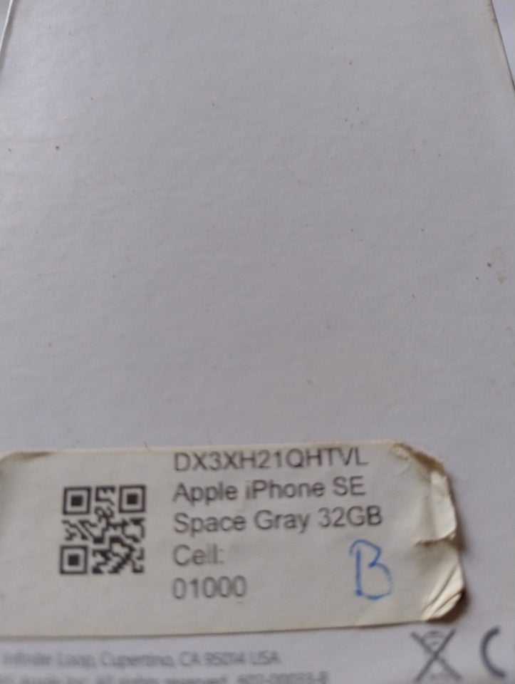 iPhone 6, 32 GB, sort