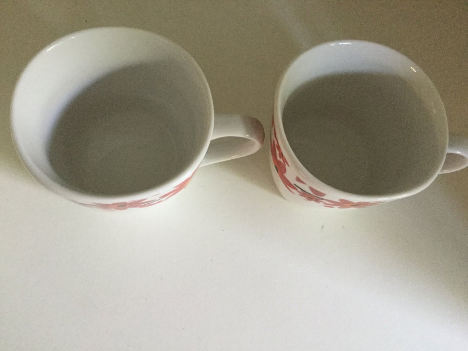 Porcelæn Kaffekopper  Ukendt