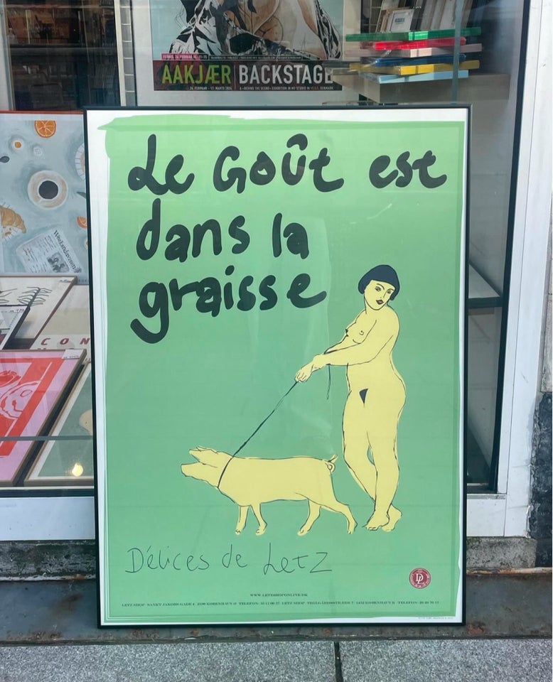 Plakat, Le goût est dans la graisse,