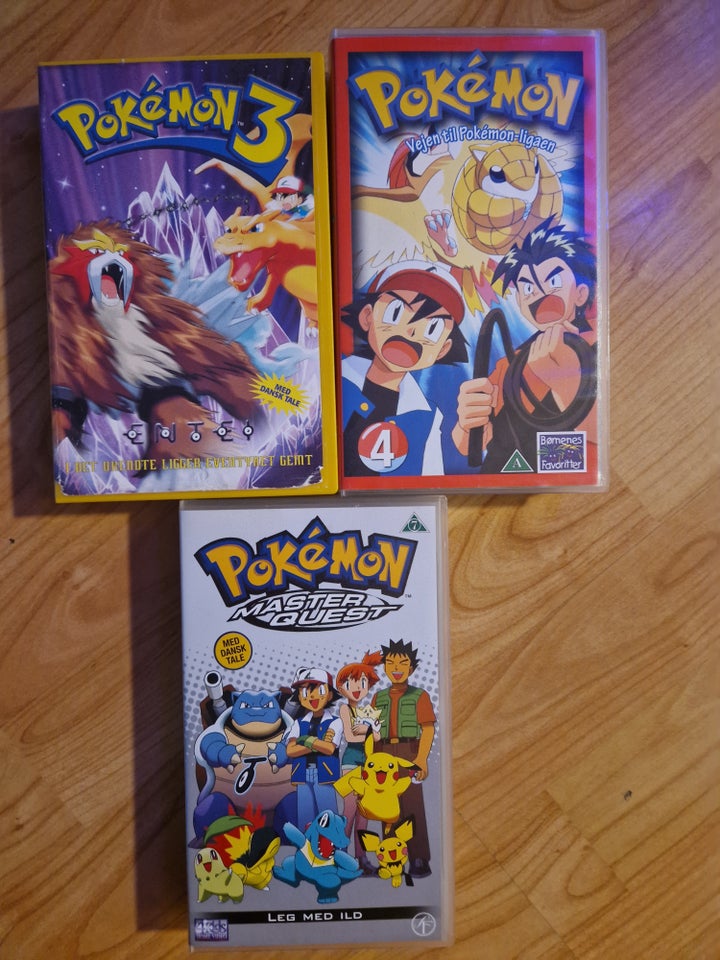 Animation, VHS POKEMON