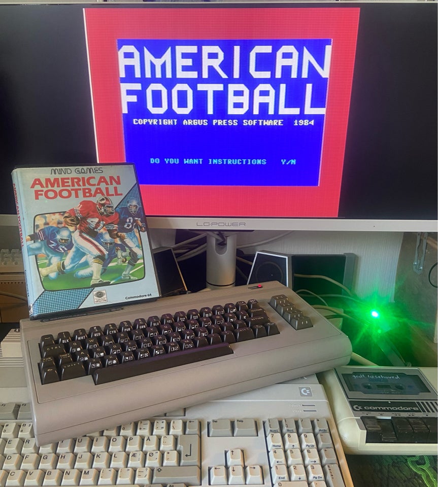 American Football Commodore 64