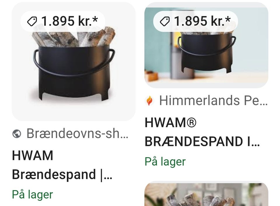 Brændespand, Hwam