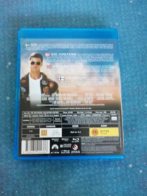 Top Gun, Blu-ray, action