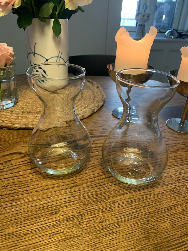 Vase Hyacint glas