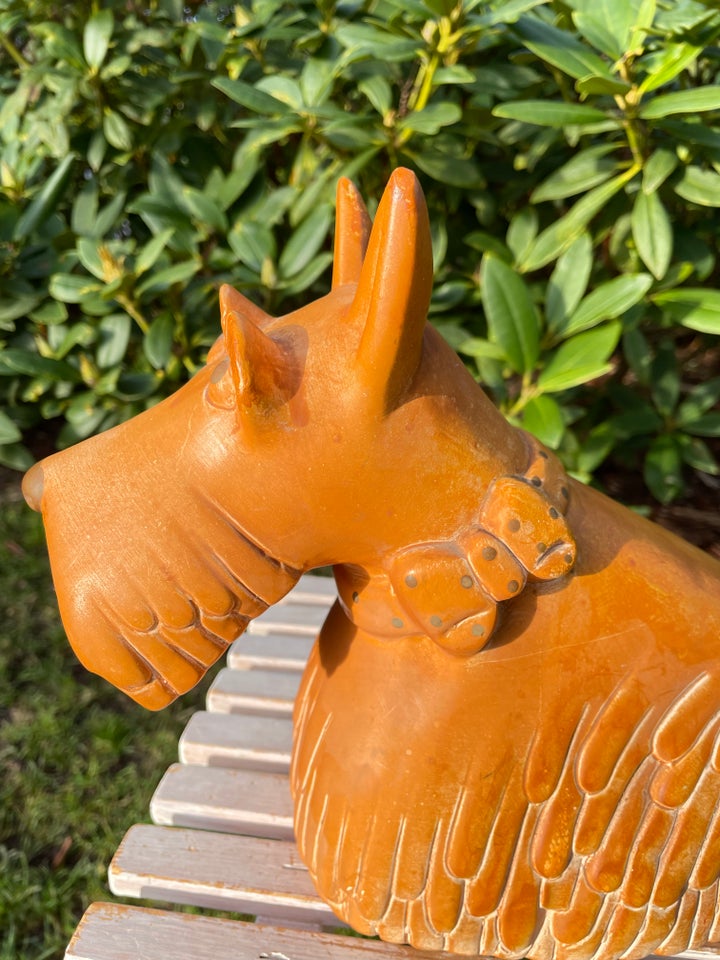 Stor Skotsk Terrier figur