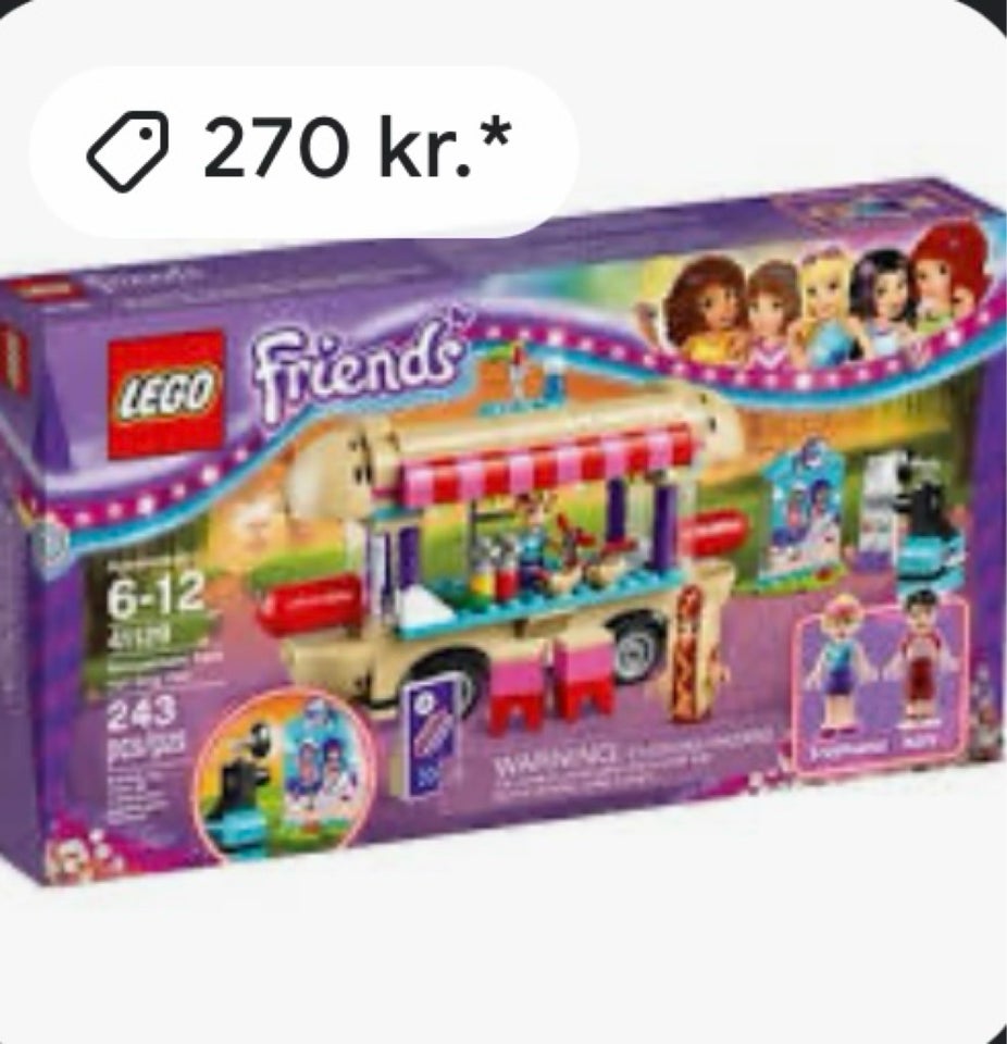 Lego Friends Lego Friends hot dog