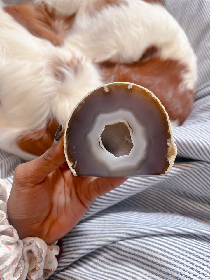 Smykker og sten, Druzy Agat Geode