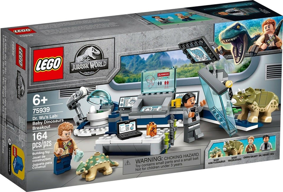 Lego andet Jurassic 75939 Dr Wu's