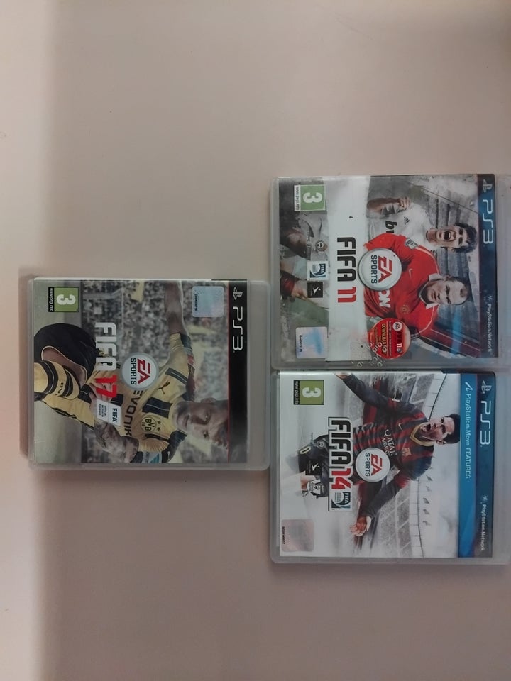 Fifa 11 + 14 + 17, PS3, sport