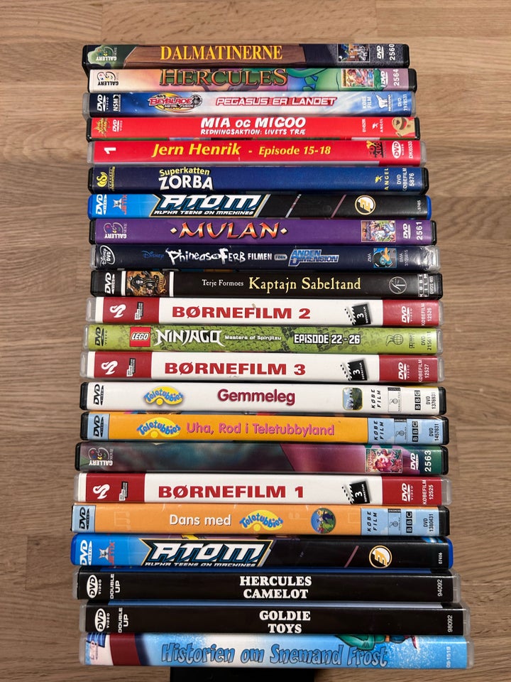 Tegnefilm/ familiefilm DVD