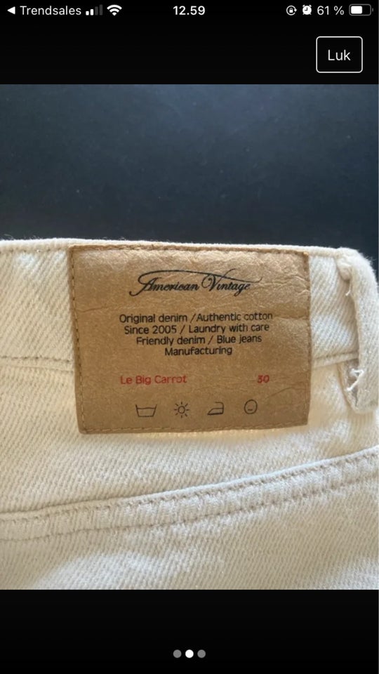 Jeans American vintage str 30