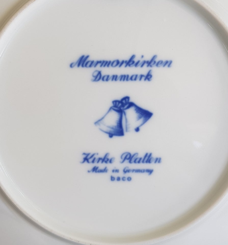 Kirkeplatte BACO 1970