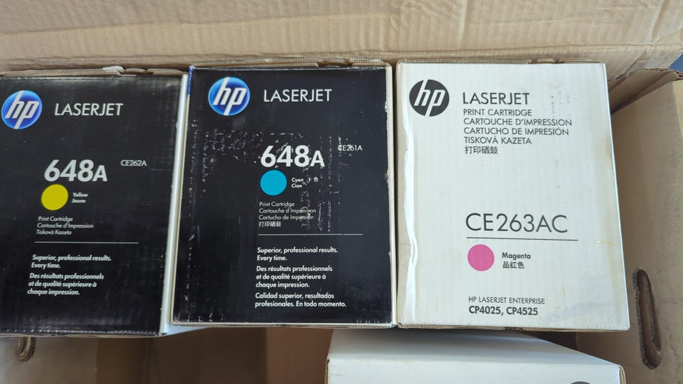 Lasertoner m farve HP original