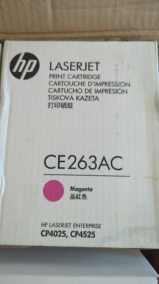 Lasertoner m farve HP original