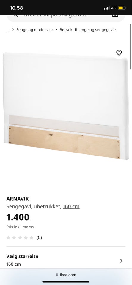 Gavl, IKEA, b: 160 h: 110