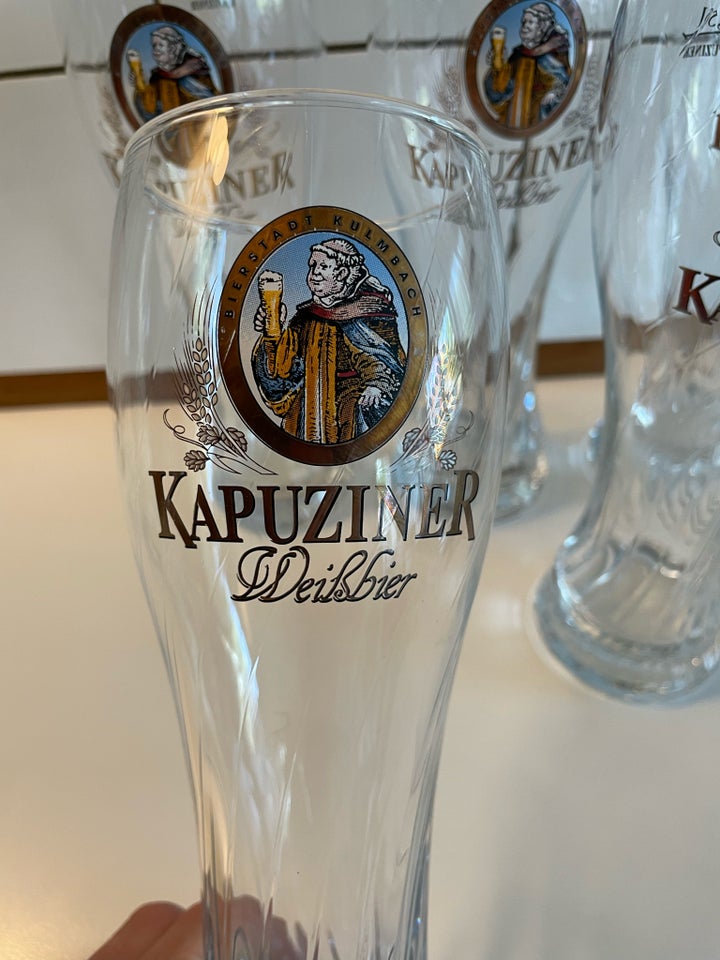 Glas Ølglas Kapuziner