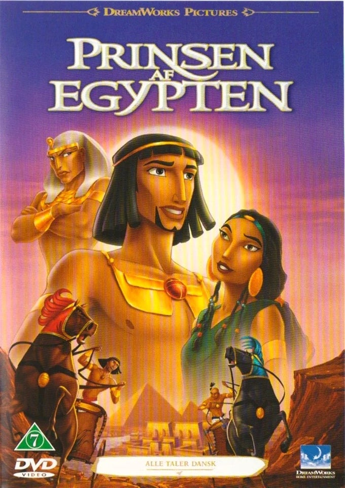 Prinsen af Egypten, DVD, animation