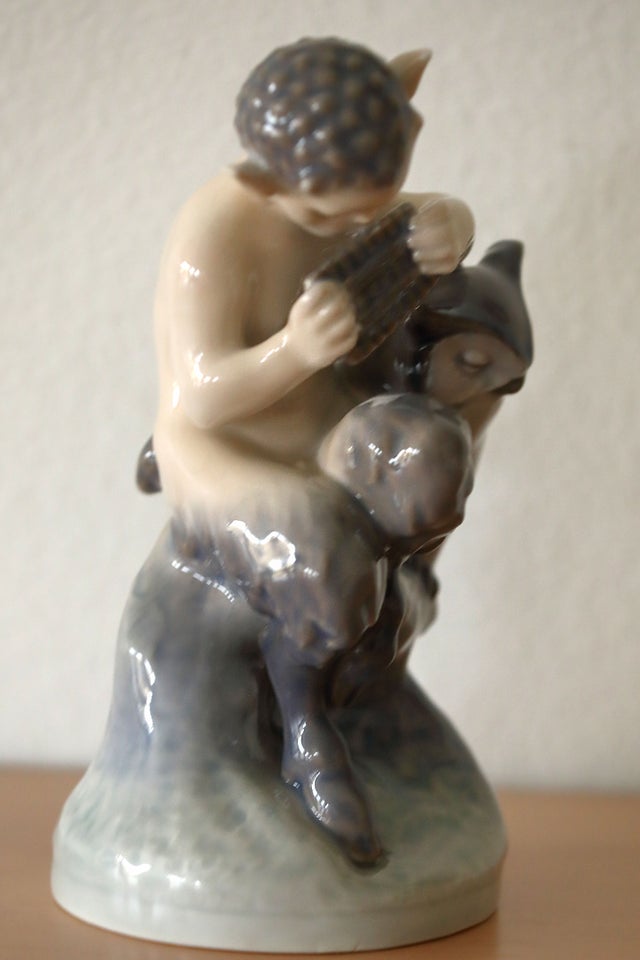 Figur: Faun, Royal Copenhagen