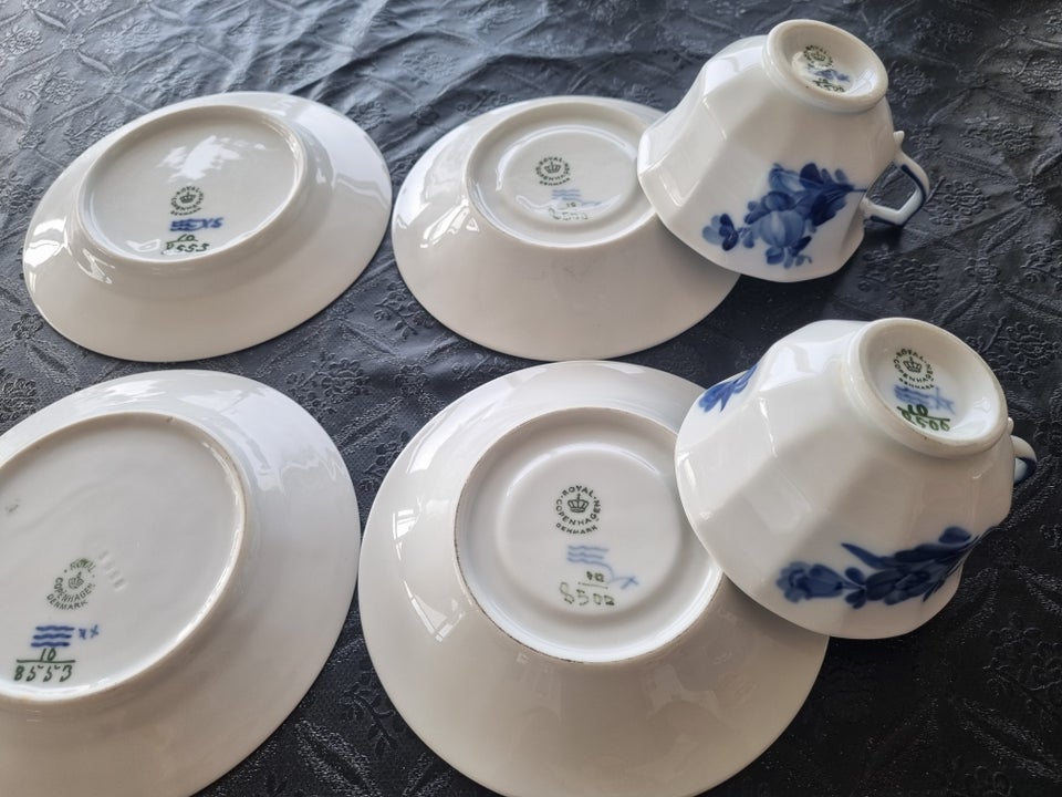 Porcelæn, Tekopper med underkop og