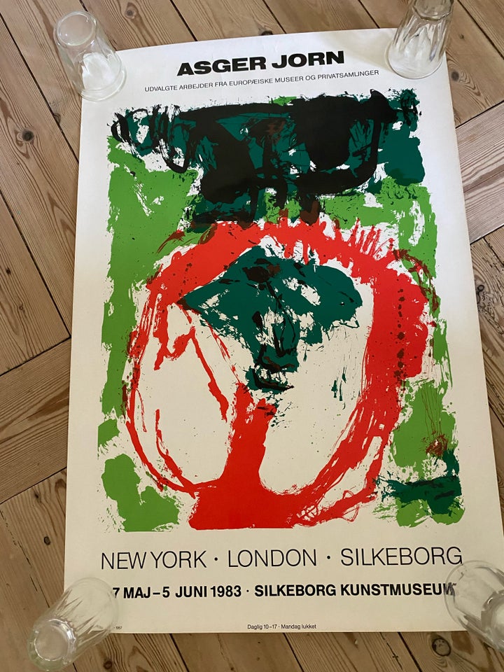 Plakat Asger Jorn motiv: