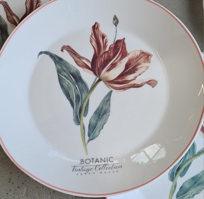 Porcelæn Stel Botanic Vintage