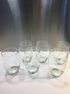 Glas 6 stk ølglas ?Holmegaard?