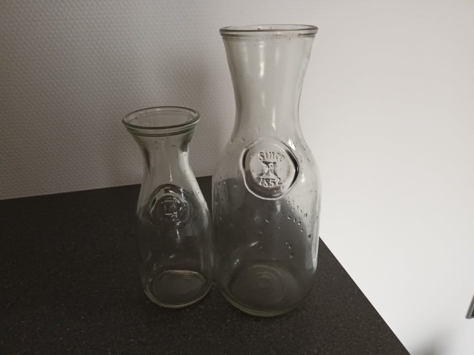 mælkeflasker glas