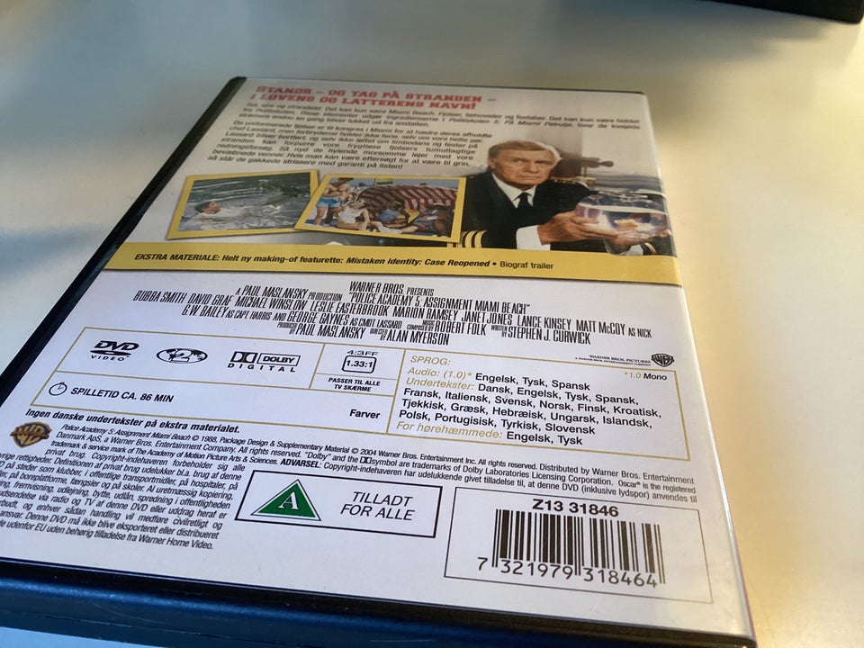 Politiskolen 5  DVD komedie