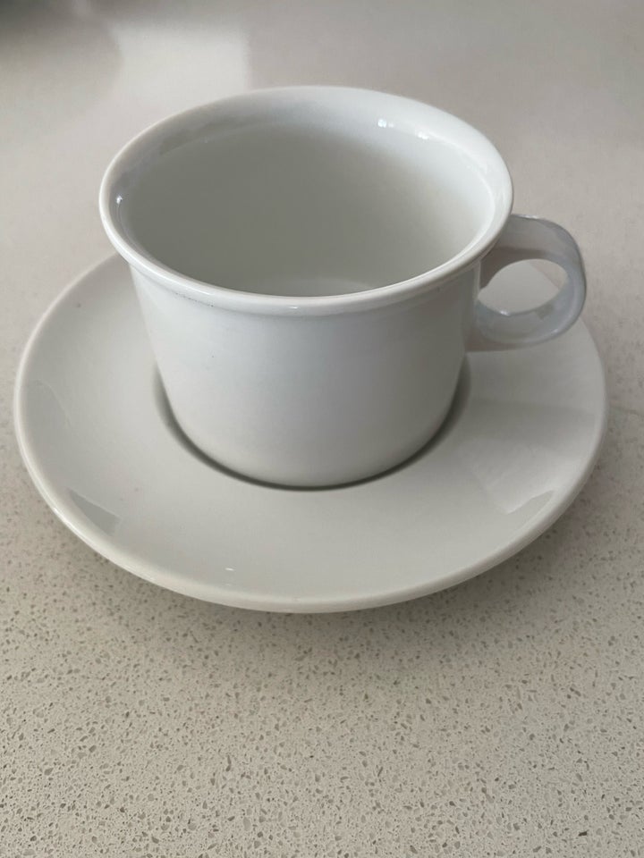 Porcelæn, Hvid Domino kaffekop