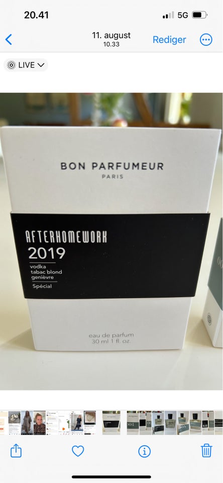 Eau de Toilette, Bon parfumeur